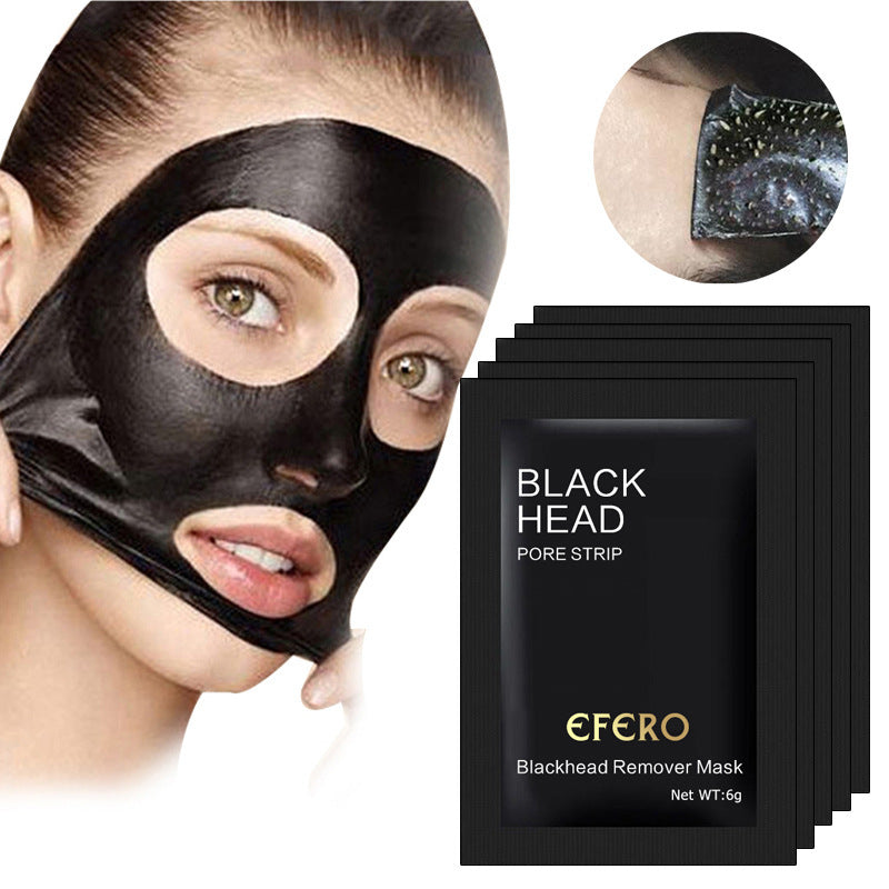 Bambuskohle Peeling Maske gegen Mitesser