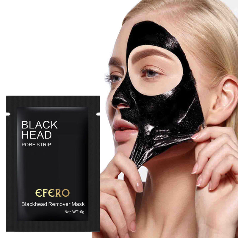 Bambuskohle Peeling Maske gegen Mitesser