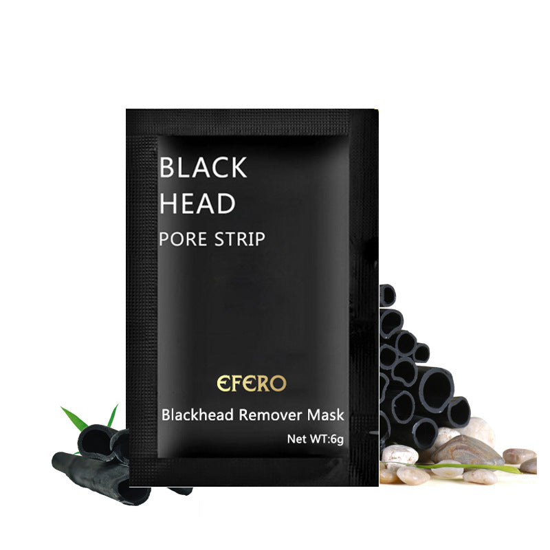 Bambuskohle Peeling Maske gegen Mitesser