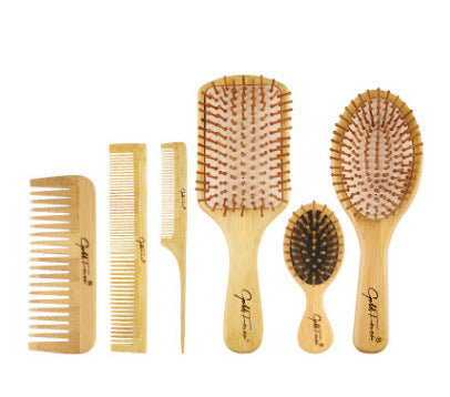 Haarstyling-Set Bambuskamm