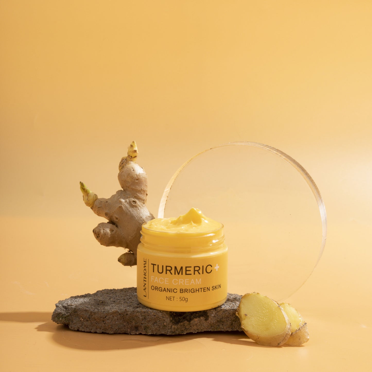 Hautpflegeset mit ätherischem Ingwercreme & Kurkumaöl