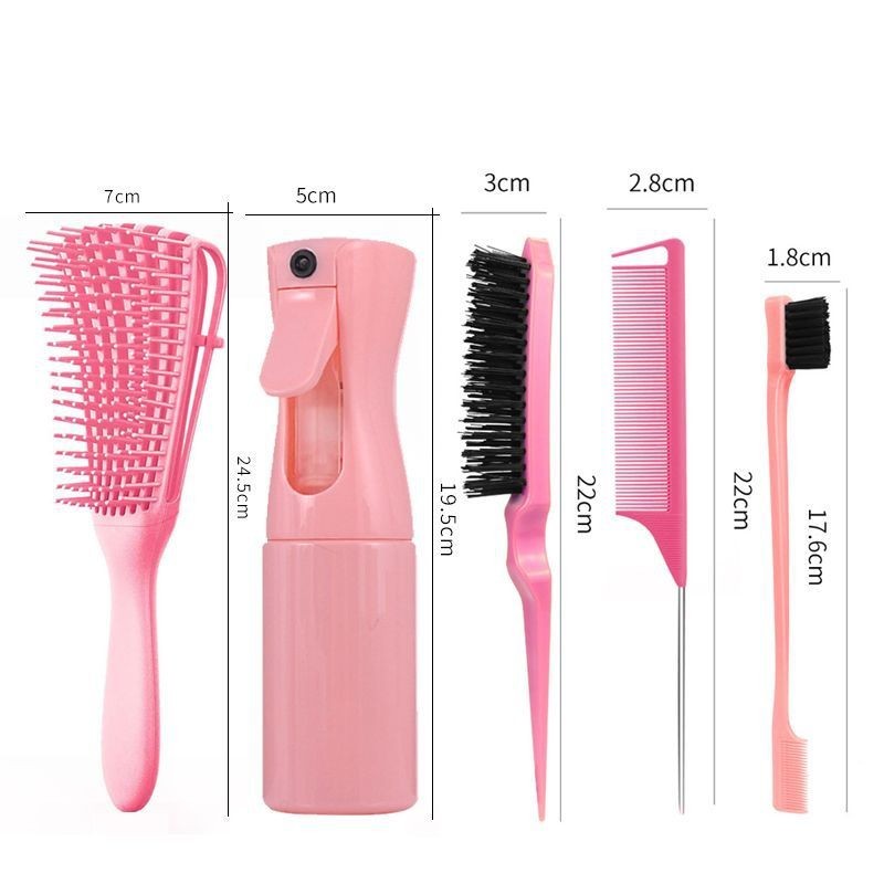Friseurkamm-Set dreireihig