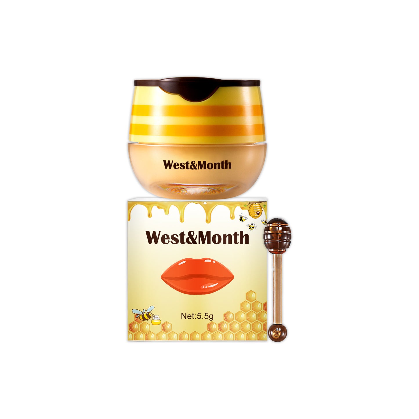 Lippenpinsel Propolis Lippenmaske