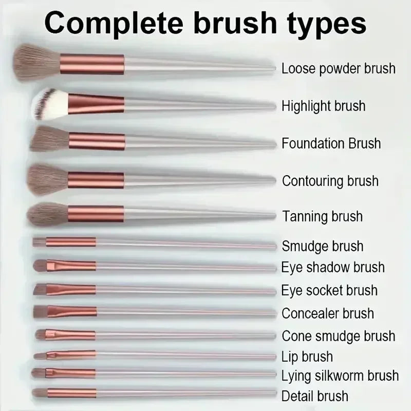 13 Stück Make-up-Pinsel-Set