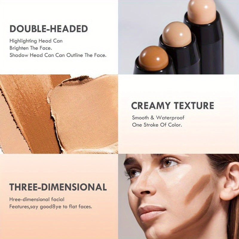 Hochwertiger Make-up Basis Foundation-Stick Bronzer & Highlighter