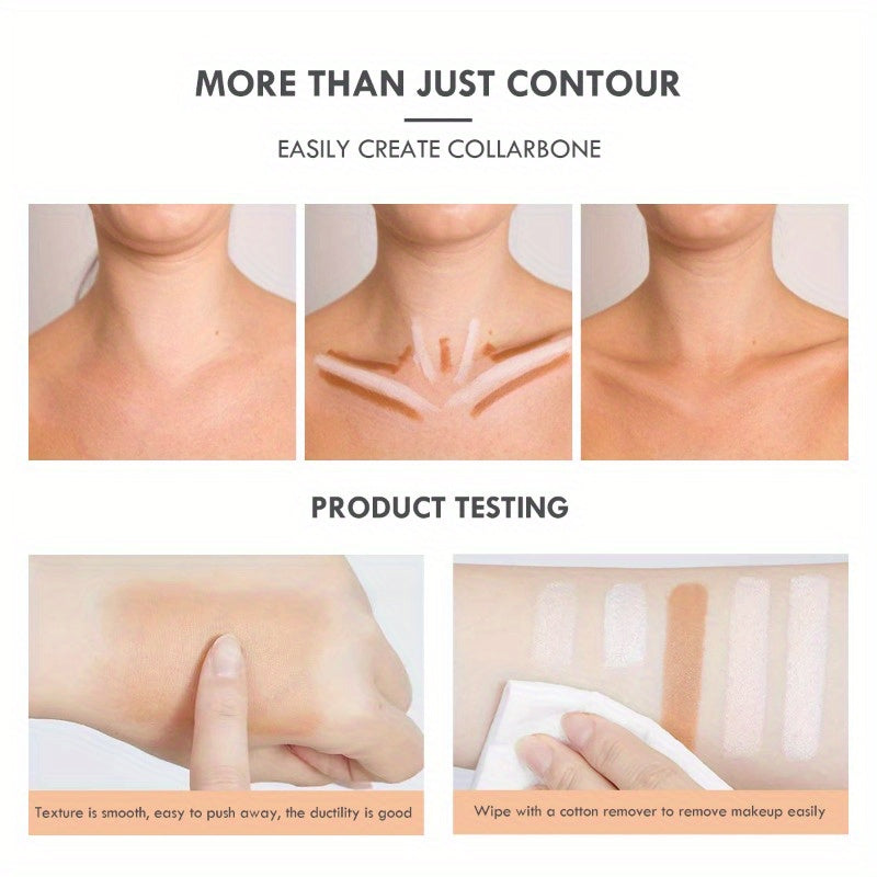 Hochwertiger Make-up Basis Foundation-Stick Bronzer & Highlighter