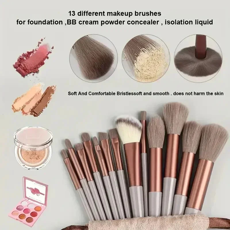 13 Stück Make-up-Pinsel-Set